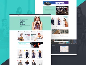MSTORE Ecommerce Landing Page Template