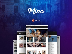 Modèle de blog Mino