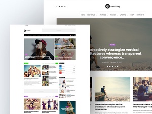 Exemag – Multiconcept Blog & Magazine WordPress Theme Template