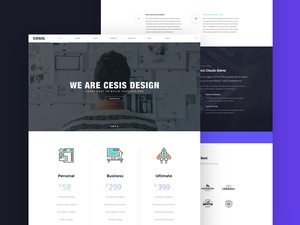 Cesis Design Agency Template