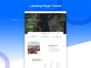 Travel Website Design Template