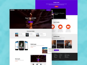 Perfect Shapes Project Template & UI Kit