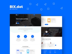 Bix.dot Home Page Template