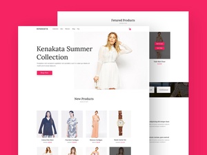 Kenakata eCommerce Bootstrap Template