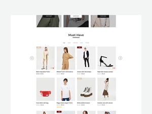 E-Commerce-Website-Vorlage | Mon'sa