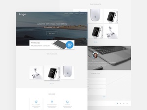 Simple Landing Page Template