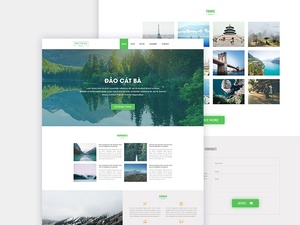 Travel – Landing Page Template