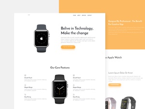 Vex Product Landing Page Template