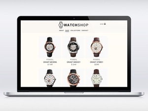 Modèle WatchShop
