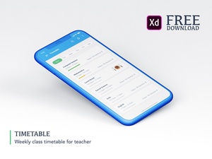 Mobile Class Timetable Design