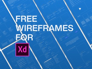 Wireframes pour Adobe XD