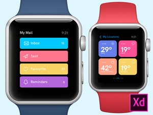 Apple Watch Design Concepts Made With Adobe XD