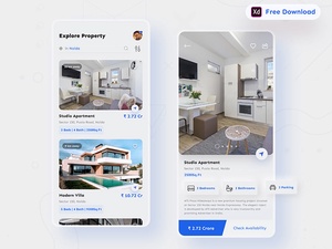 Real Estate Mobile App Design