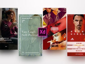 Walkthroughs Kit For Adobe XD